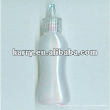 Botella plástica 35ml, botella del ANIMAL DOMÉSTICO, botella plástica formada